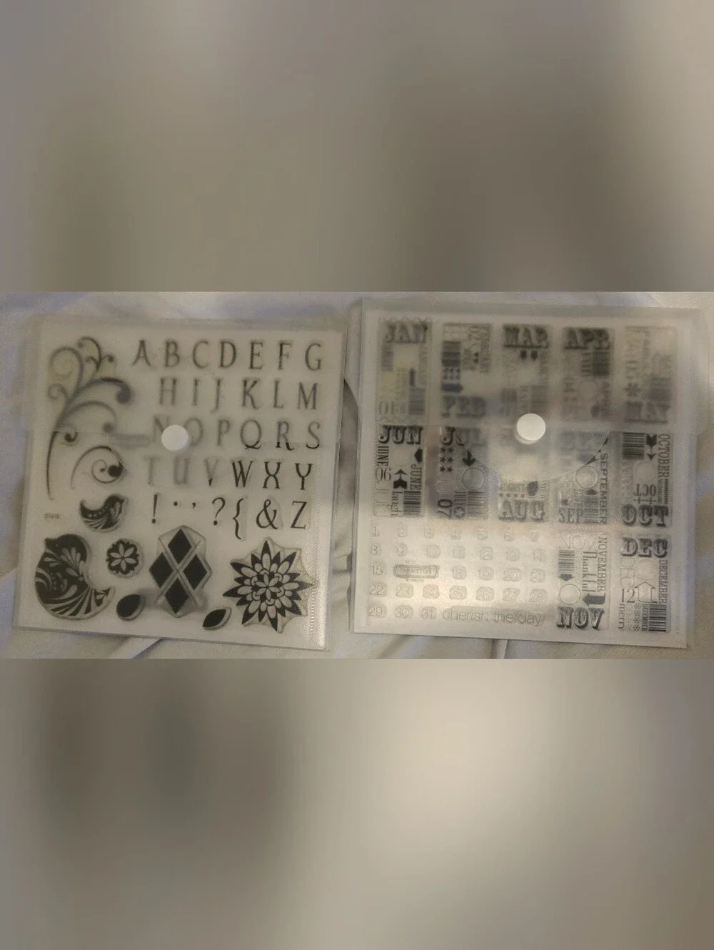 My Acrylix Stamp Set - Lot of 2